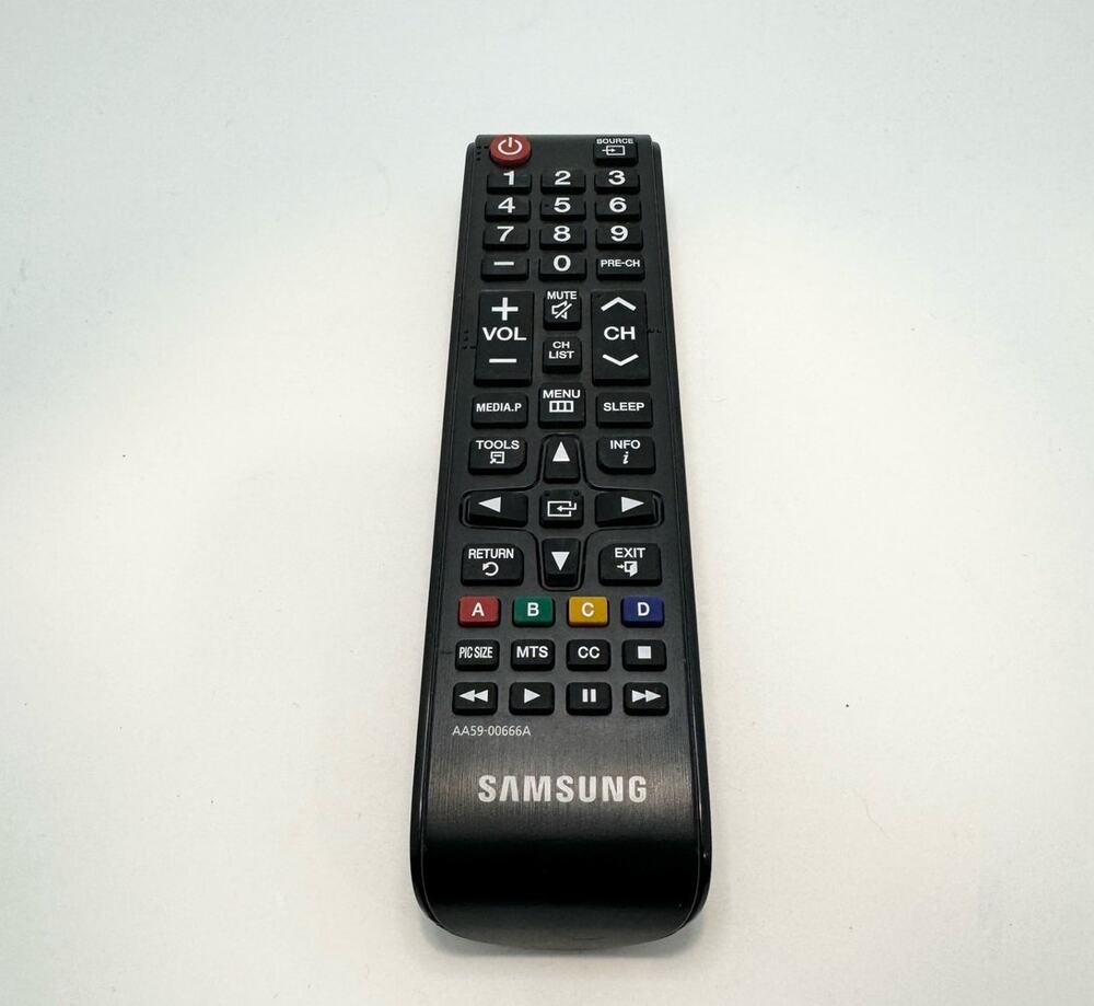 Samsung TV Remote Control Model AA59-00666A Black